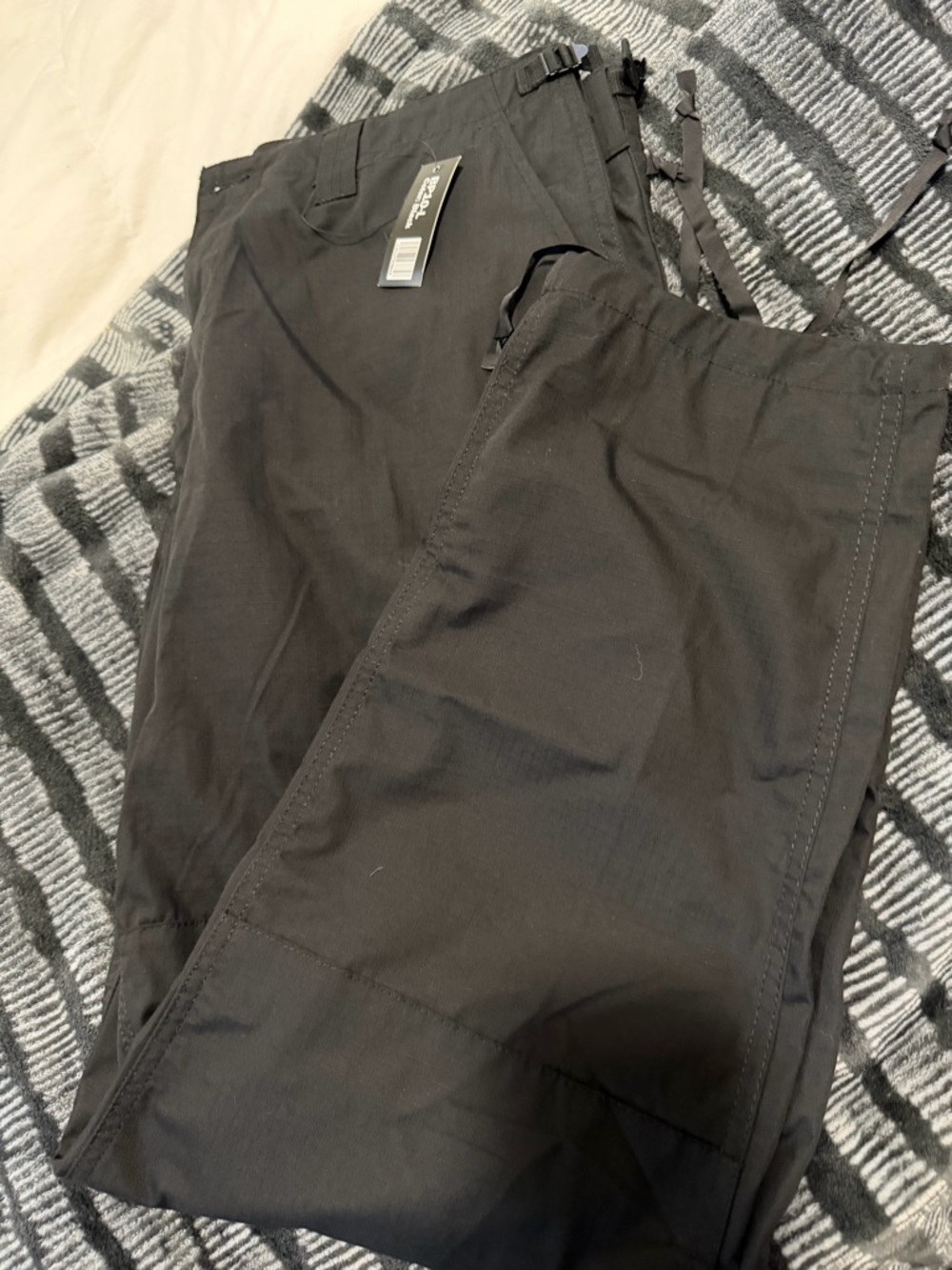 Men's Black Utility Pants size large Ryno Gear NWT